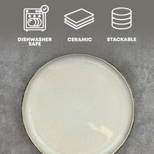 Load image into Gallery viewer, Beige Dinner Plate 27cm