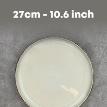 Load image into Gallery viewer, Beige Dinner Plate 27cm