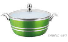 Carregar imagem no visualizador da galeria, SQ Professional Metallic 5pc Stockpot Set
