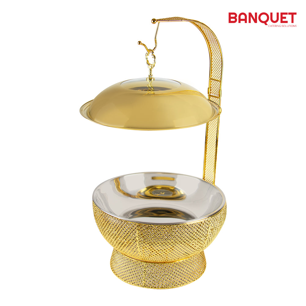 Banquet Ornate Chafing Dish Gold 8L