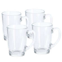 Afbeelding in Gallery-weergave laden, Koffie/theeglazenset 4-delig Ø8x11,5cm 320ml
