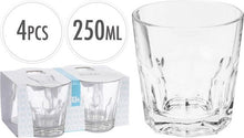 Afbeelding in Gallery-weergave laden, Excellent Houseware Drinkglazenset 4-delig 25cl
