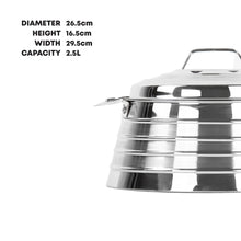 Load image into Gallery viewer, Attila Stainless Steel Hot Pot 2.5L
