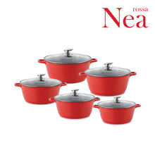 Load image into Gallery viewer, Nea Diecast Stockpot Set 5pcs
